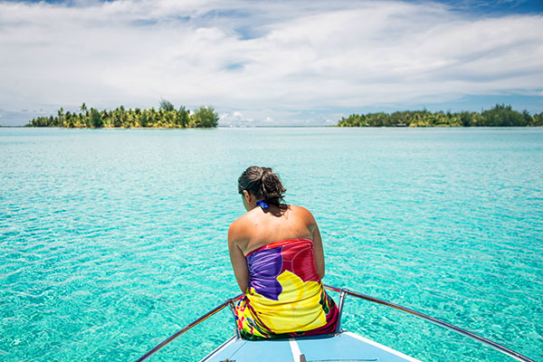 Excursion nautique à la Pension Titaina de Tahaa