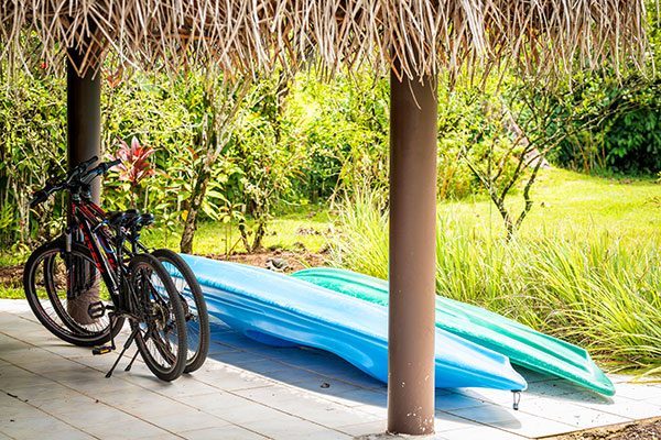 Kayak à la Pension Titaina de Tahaa Kayak à la Pension Titaina de Tahaa